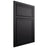 Shiloh Cabinetry Beaded Inset Napa Paintable Black Door
