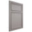 Shiloh Cabinetry Beaded Inset Napa Paintable Dovetail Gray Door