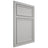 Shiloh Cabinetry Beaded Inset Napa Paintable Unusual Gray Door