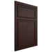 Shiloh Cabinetry Beaded Inset Napa Horizontal Alder Plain Cut Bistre Door