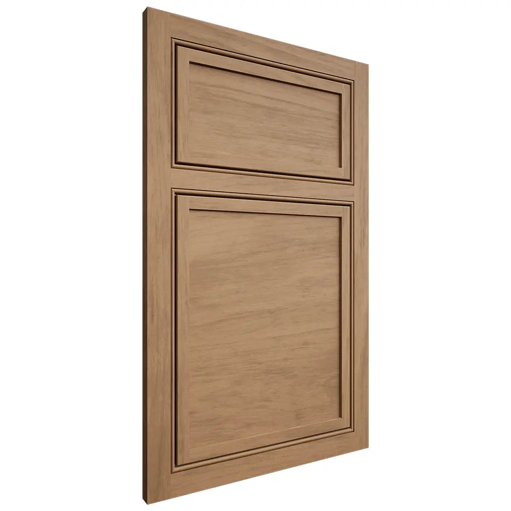 Shiloh Cabinetry Beaded Inset Napa Horizontal Alder Plain Cut Dusty Road Door