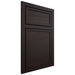 Shiloh Cabinetry Beaded Inset Napa Horizontal Alder Plain Cut Espresso Door