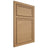 Shiloh Cabinetry Beaded Inset Napa Horizontal Alder Plain Cut Natural Door