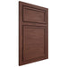 Shiloh Cabinetry Beaded Inset Napa Horizontal Cherry Plain Cut Bourbon Door