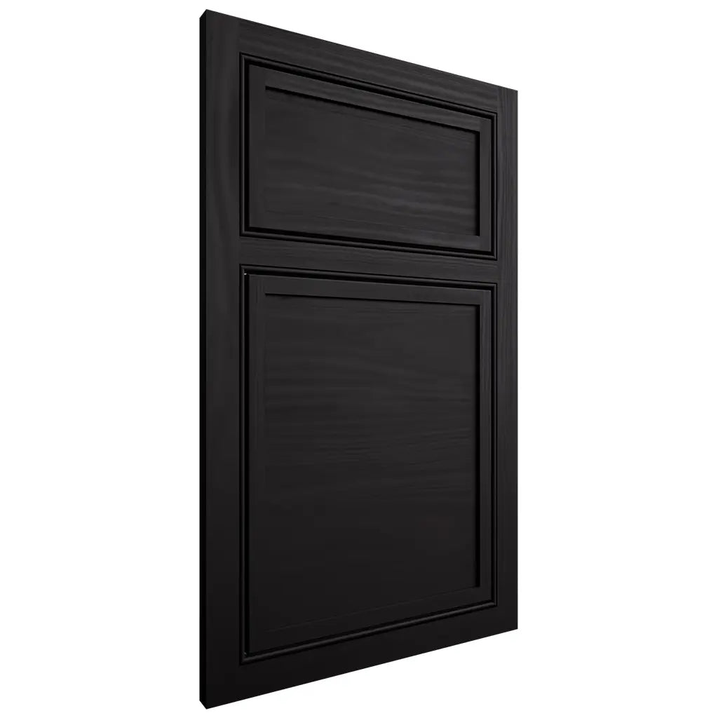 Shiloh Cabinetry Beaded Inset Napa Horizontal Cherry Plain Cut Espresso Door