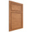 Shiloh Cabinetry Beaded Inset Napa Horizontal Cherry Plain Cut Medium Door