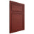 Shiloh Cabinetry Beaded Inset Napa Horizontal Cherry Plain Cut Red Door
