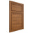 Shiloh Cabinetry Beaded Inset Napa Horizontal Hickory Plain Cut Chestnut Door
