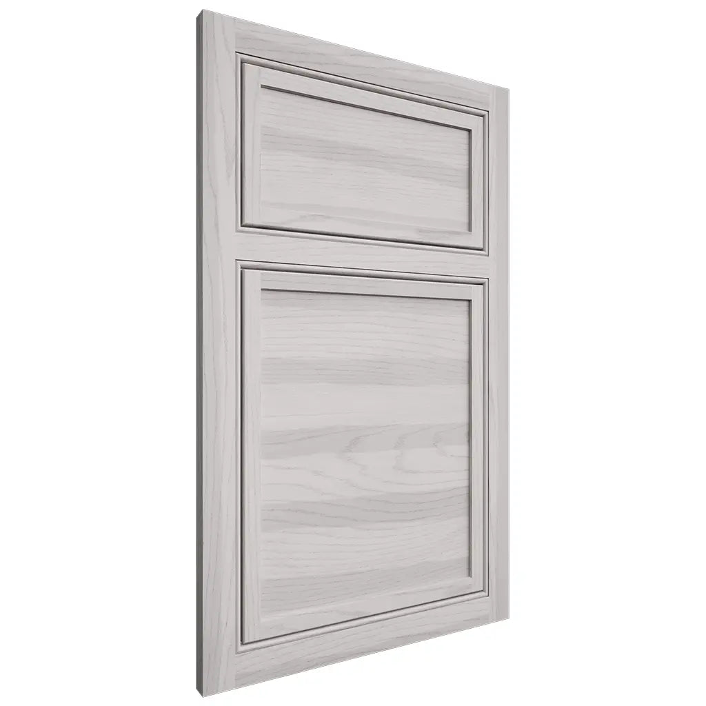 Shiloh Cabinetry Beaded Inset Napa Horizontal Hickory Plain Cut Cotton Door