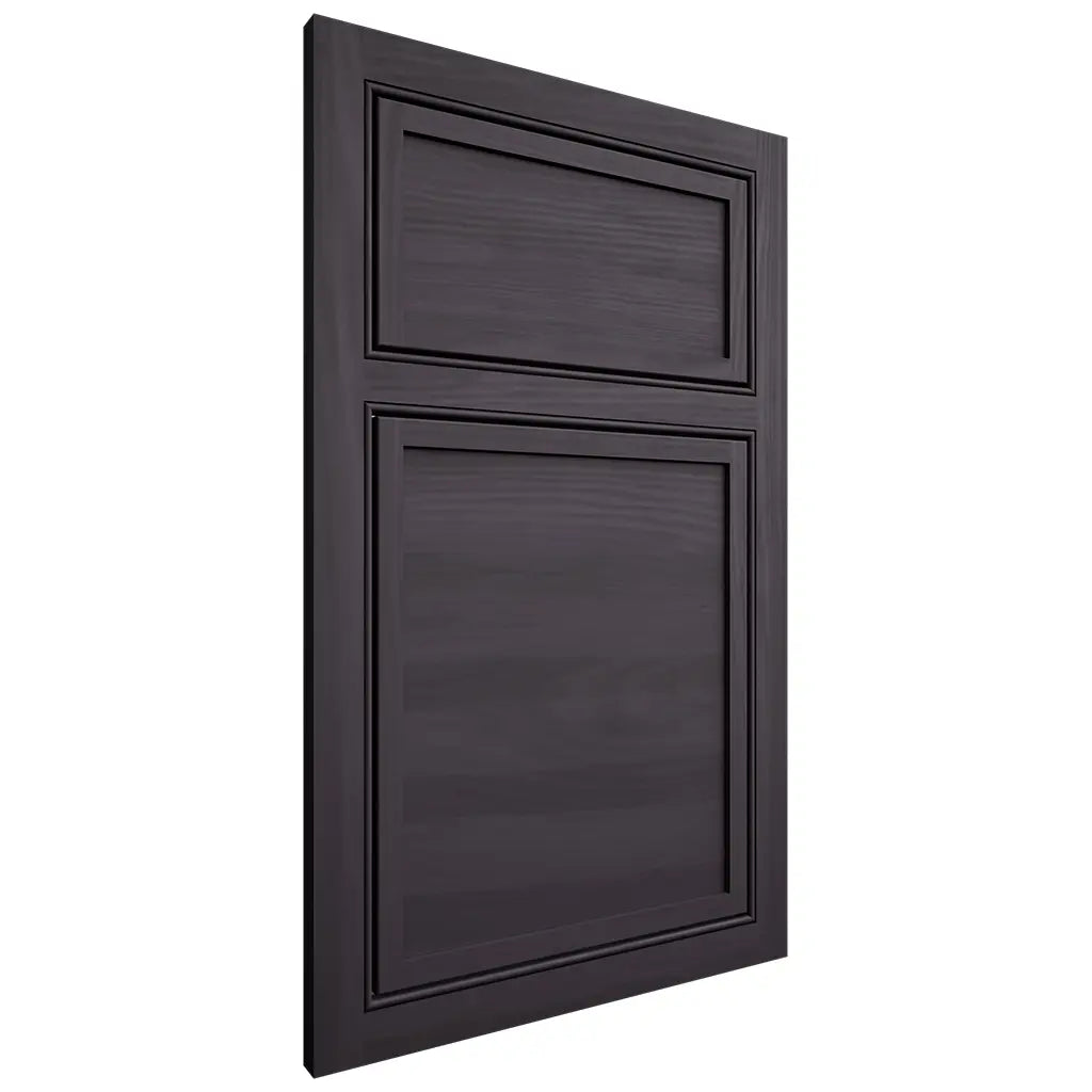 Shiloh Cabinetry Beaded Inset Napa Horizontal Hickory Plain Cut Harbor Door