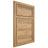 Shiloh Cabinetry Beaded Inset Napa Horizontal Hickory Plain Cut Natural Door