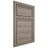 Shiloh Cabinetry Beaded Inset Napa Horizontal Hickory Plain Cut Sterling Door