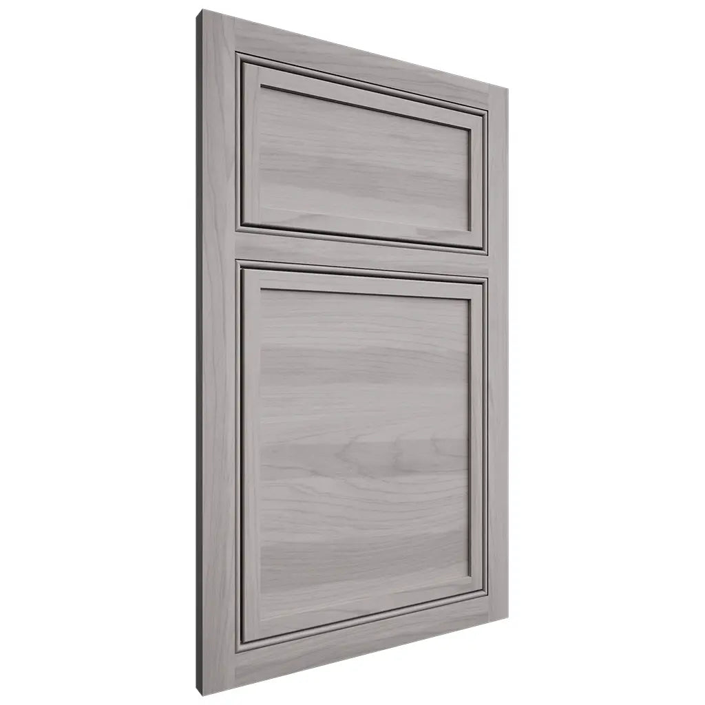 Shiloh Cabinetry Beaded Inset Napa Horizontal Hickory Plain Cut Stratus Door