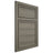 Shiloh Cabinetry Beaded Inset Napa Horizontal Hickory Plain Cut Thyme Door