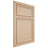 Shiloh Cabinetry Beaded Inset Napa Horizontal Maple Plain Cut Natural Door