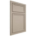 Shiloh Cabinetry Beaded Inset Napa Horizontal Maple Plain Cut Pebble Door