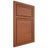 Shiloh Cabinetry Beaded Inset Napa Horizontal Maple Plain Cut Spice Door