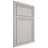Shiloh Cabinetry Beaded Inset Napa Horizontal Paintable Amazing Gray Door
