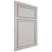 Shiloh Cabinetry Beaded Inset Napa Horizontal Paintable Amazing Gray Door