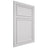 Shiloh Cabinetry Beaded Inset Napa Horizontal Paintable Arctic Door