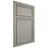 Shiloh Cabinetry Beaded Inset Napa Horizontal Paintable Evergreen Fog Door