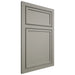 Shiloh Cabinetry Beaded Inset Napa Horizontal Paintable Evergreen Fog Door