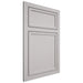 Shiloh Cabinetry Beaded Inset Napa Horizontal Paintable Light French Gray Door