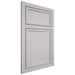 Shiloh Cabinetry Beaded Inset Napa Horizontal Paintable Mindful Gray Door