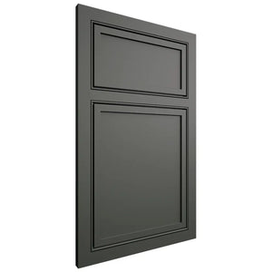 Shiloh Cabinetry Beaded Inset Napa Horizontal Paintable Pewter Green Door