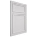 Shiloh Cabinetry Beaded Inset Napa Horizontal Paintable Polar Door