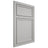 Shiloh Cabinetry Beaded Inset Napa Horizontal Paintable Unusual Gray Door