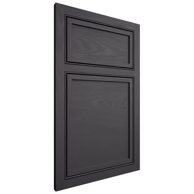Shiloh Cabinetry Beaded Inset Napa Horizontal Poplar Plain Cut Cadet Door