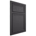 Shiloh Cabinetry Beaded Inset Napa Horizontal Poplar Plain Cut Cadet Door