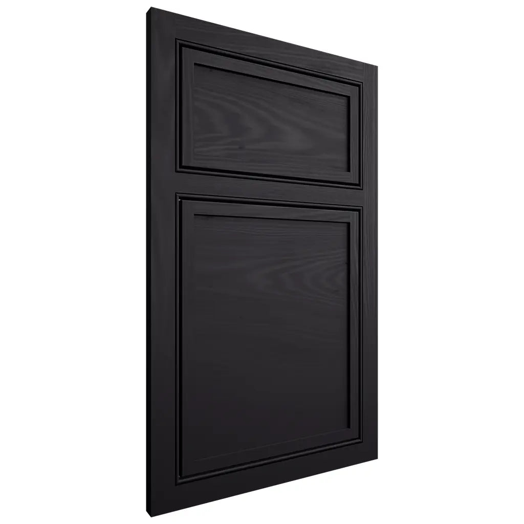 Shiloh Cabinetry Beaded Inset Napa Horizontal Poplar Plain Cut Harbor Door