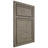 Shiloh Cabinetry Beaded Inset Napa Horizontal Poplar Plain Cut Sterling Door