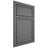 Shiloh Cabinetry Beaded Inset Napa Horizontal Red Oak Plain Cut Cadet Door