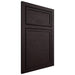 Shiloh Cabinetry Beaded Inset Napa Horizontal Red Oak Plain Cut Espresso Door