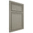 Shiloh Cabinetry Beaded Inset Napa Horizontal Red Oak Plain Cut Thyme Door