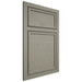 Shiloh Cabinetry Beaded Inset Napa Horizontal Red Oak Plain Cut Thyme Door
