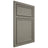 Shiloh Cabinetry Beaded Inset Napa Horizontal Walnut Plain Cut Thyme Door