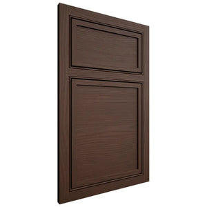 Shiloh Cabinetry Beaded Inset Napa Horizontal White Oak Plain Cut Braun Door