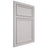 Shiloh Cabinetry Beaded Inset Napa Horizontal White Oak Plain Cut Cotton Door