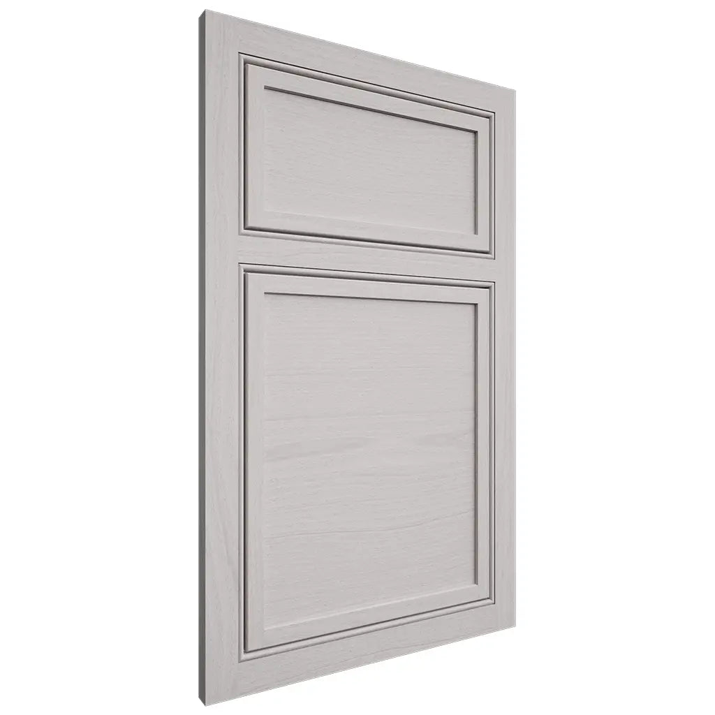 Shiloh Cabinetry Beaded Inset Napa Horizontal White Oak Plain Cut Cotton Door