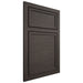 Shiloh Cabinetry Beaded Inset Napa Horizontal White Oak Plain Cut Creekside Door
