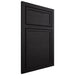 Shiloh Cabinetry Beaded Inset Napa Horizontal White Oak Plain Cut Espresso Door
