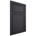 Shiloh Cabinetry Beaded Inset Napa Horizontal White Oak Plain Cut Harbor Door