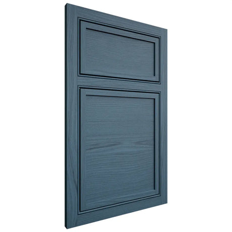 Shiloh Cabinetry Beaded Inset Napa Horizontal White Oak Plain Cut Hudson Door
