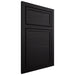 Shiloh Cabinetry Beaded Inset Napa Horizontal White Oak Plain Cut Ink Door