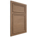 Shiloh Cabinetry Beaded Inset Napa Horizontal White Oak Plain Cut Medium Door