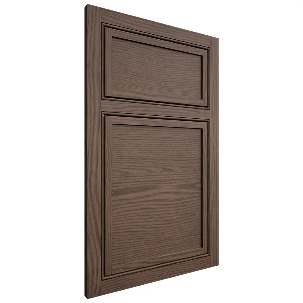 Shiloh Cabinetry Beaded Inset Napa Horizontal White Oak Plain Cut Mineral Door